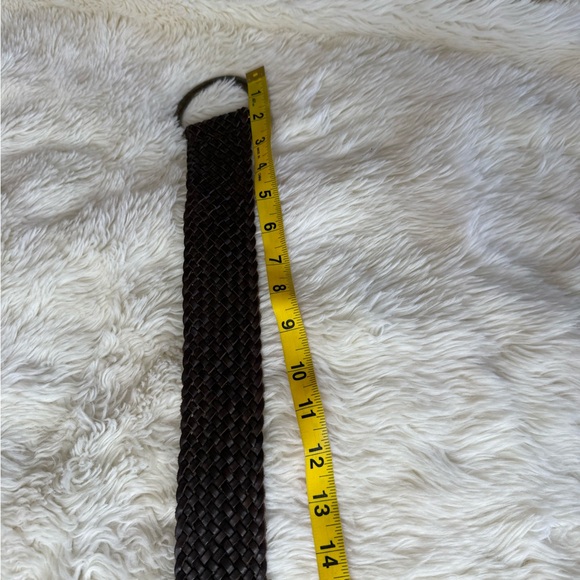 J. Crew Brown Woven Leather Belt - Picture 9 of 13